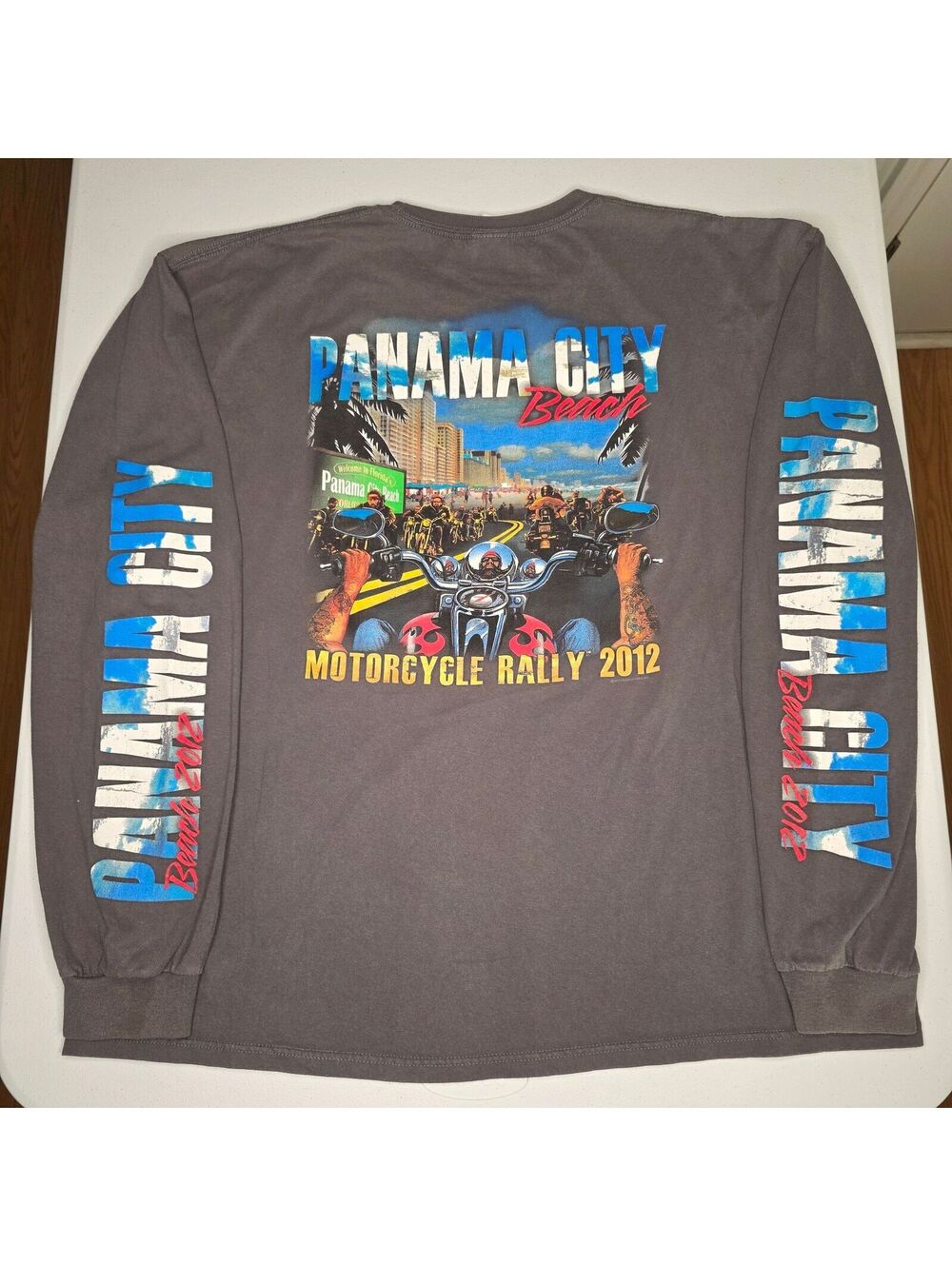 2012 Panama City Beach Motorcycle Rally Long Sleeve